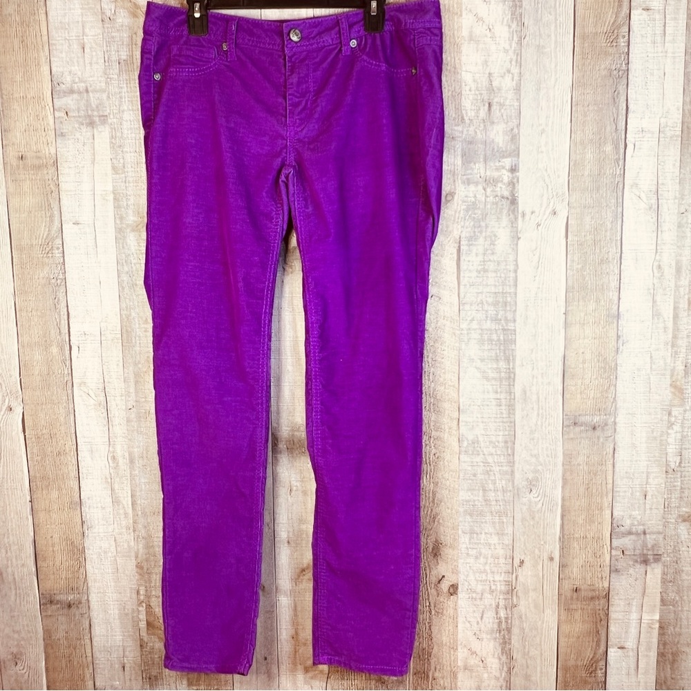 Piper & Blue Corduroy Size 13 Violet Purple w/1 Coin Pocket Belt Loops P…